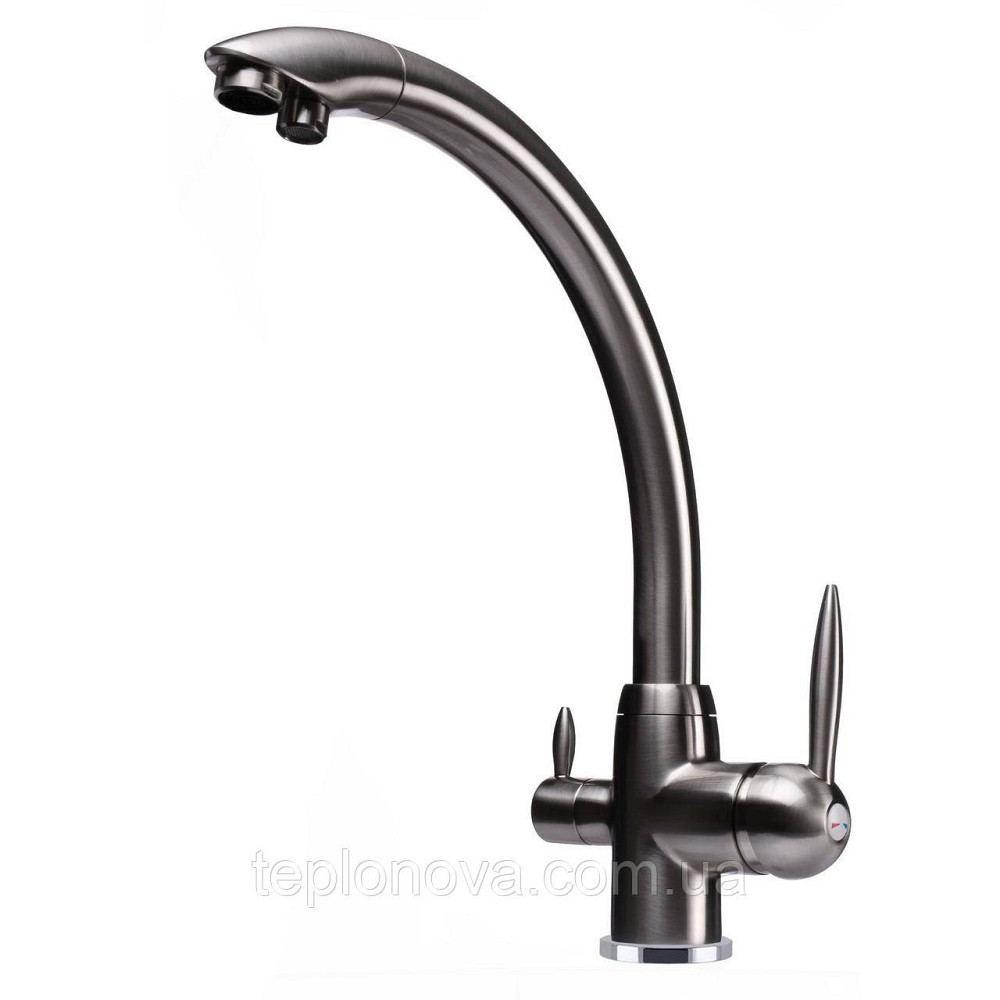 Змішувач для кухні під осмос Globus Lux LAZER GLLR-0777-8-STSTEEL Чернівці - фото 1