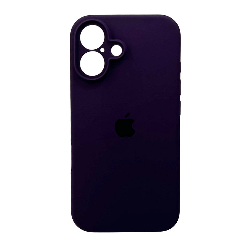 Чохол для смартфона Silicone Full Case AA Camera Protect for Apple iPhone 16 59,Berry Purple Київ - фото 1