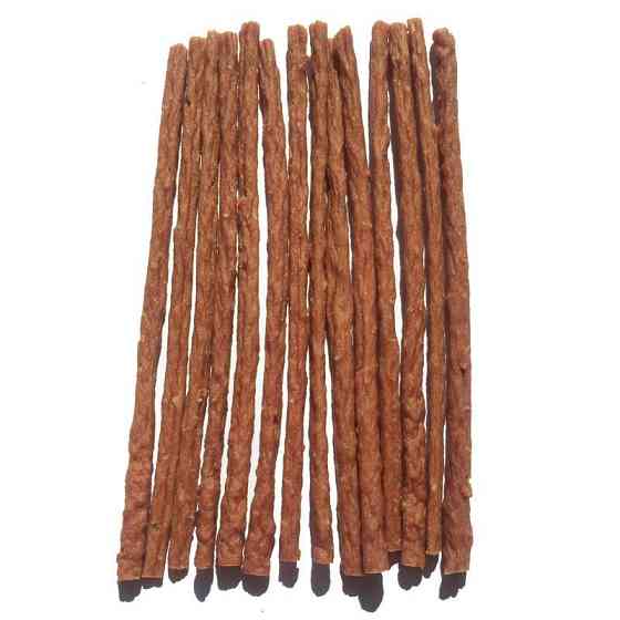 Лакомства для собак Тонкие утиные полоски 500 г Lucky Star PM058 Винница