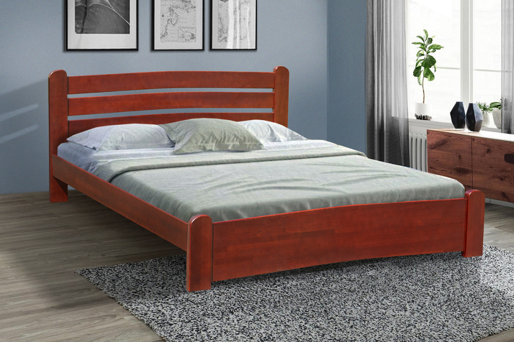 Ліжко Сабріна 1600*2000, вільха/горіх--- Киев - изображение 1