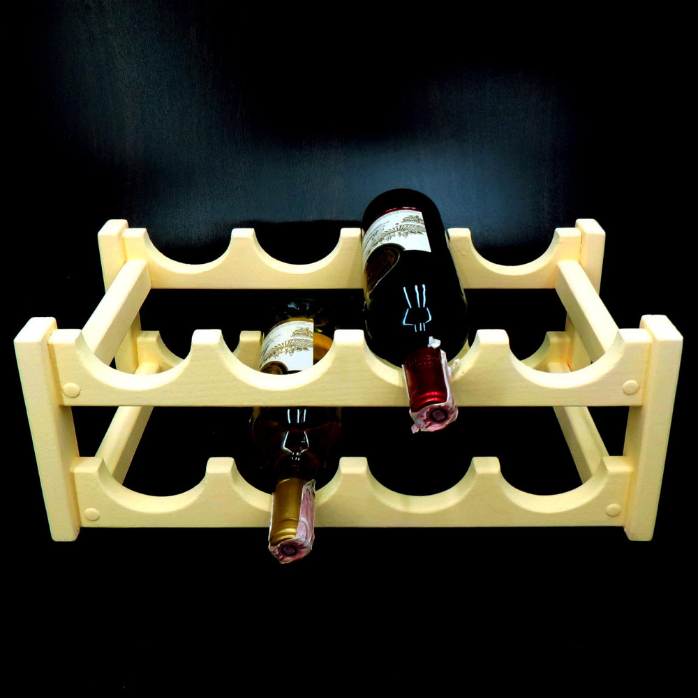 Настольная винная полка 