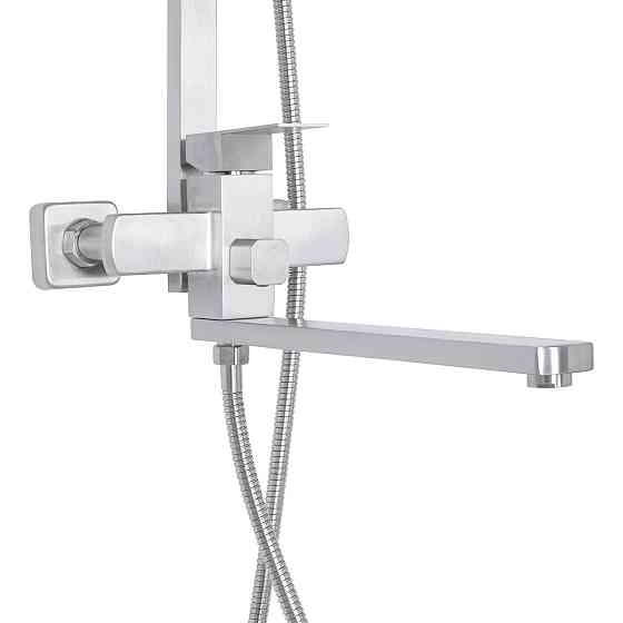 Душова система універсальна Lidz Kubis 1033 на три споживачі (з виливом) (k35) LDKUB1033NKS46110 Nickel Київ