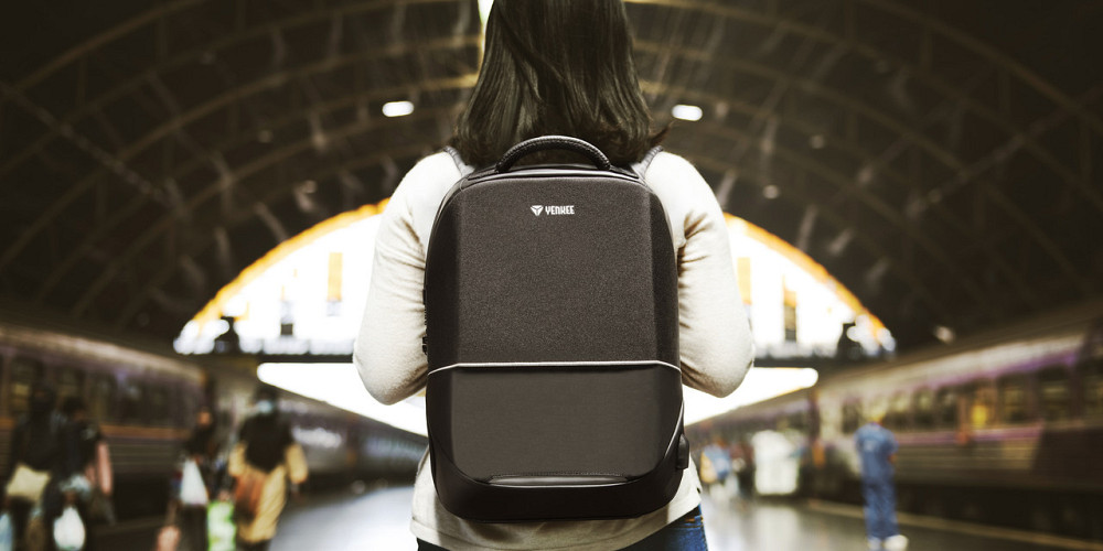 Рюкзак Yenkee 20L 15.6" Anti Theft Travel YBB 1501 (Black) (6811352) Київ - фото 9