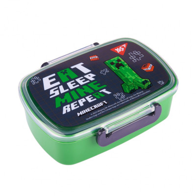 Ланч-бокс дитячий Yes Minecraft.Creeper 750 мл (708366) Вінниця - фото 1