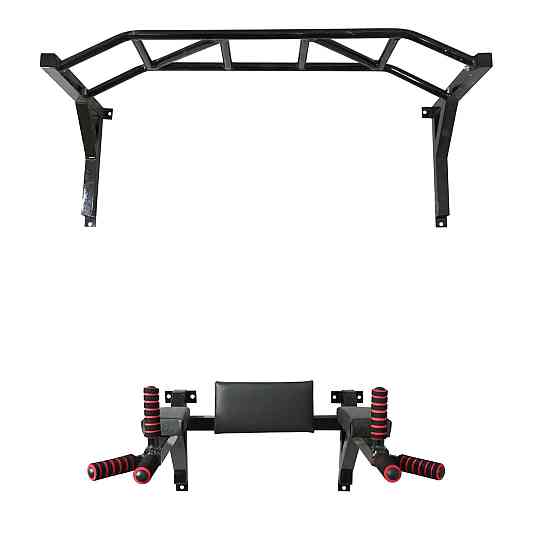 Турник брусья пресс стационарный 3 в 1 KZ-554 Спортивные стенки и турники для дома Киев