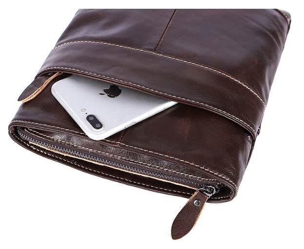 Мессенджер чоловічий Vintage 14730 Коричневий Київ - фото 7