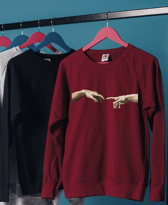 Світшот з АРТ-малюнком Чернівці - фото 3