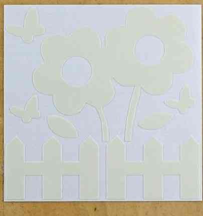 Наклейка люминесцентная 