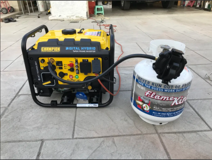 Электрогенератор Двухтопливный (Газ/Бензин) Инверторный С Открытой Рамой И Электрозапуск На 4500 Вт Киев - изображение 3