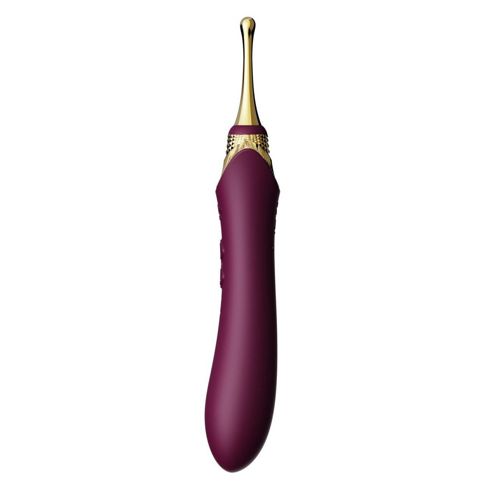 Мультифункциональный вибратор Zalo — Bess 2 Velvet Purple, 4 насадки, подогрев Sex Aura Киев - изображение 9