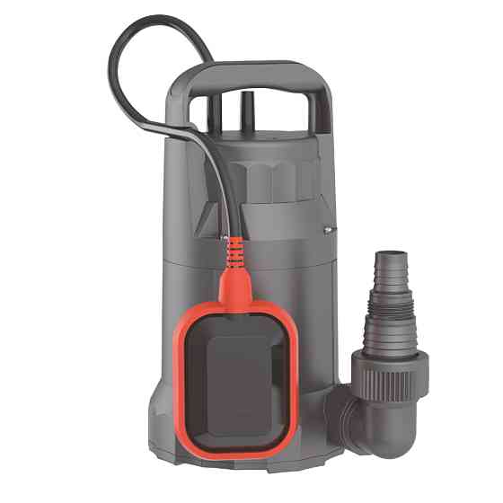 LEO Насос дренажный садовый 0.55кВт Hmax 9м Qmax 233л/мин (част. до 5мм) LEO (773114) Київ