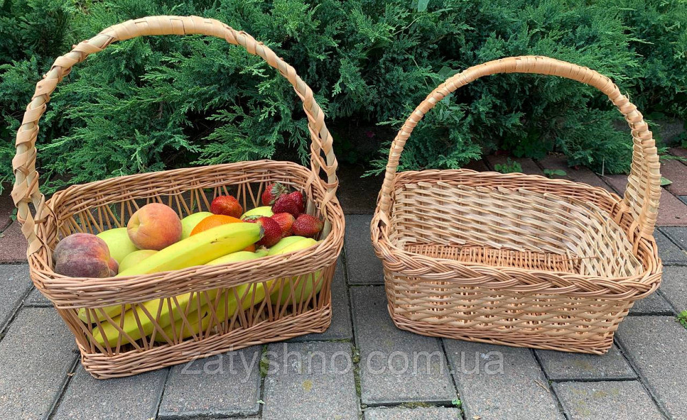 Кошик плетений для фруктів Київ - фото 1