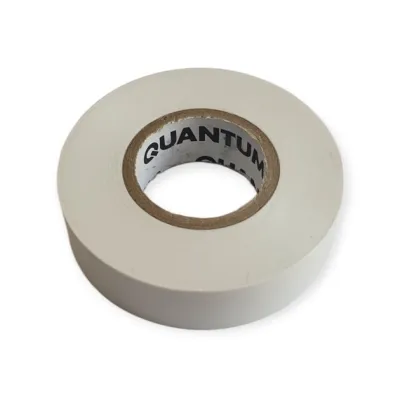 Изоляционная лента Quantum white shinny 18мм/30м (QM-EIT130WS-18/30) Винница - изображение 1