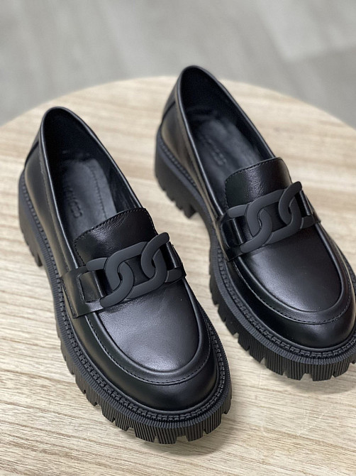 Olli Туфлі жіночі OLLI T-210 чорні (весна-осінь, шкіра натуральна) (4795) Коломия - фото 4