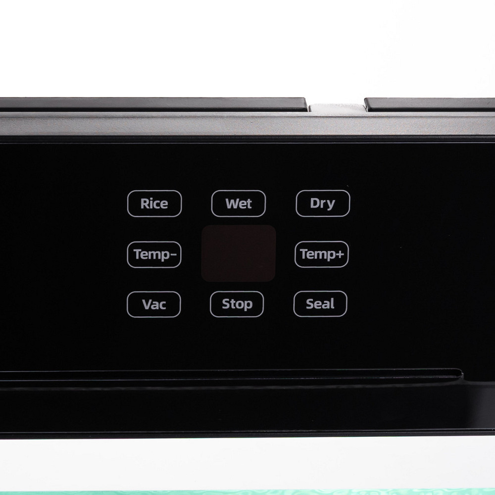 Вакууматор побутовий сенсорний для сухих і вологих продуктів 120 Вт із вбудованим різаком пакувальник вакуумний Чорний HP-11-29B Коломия - фото 6