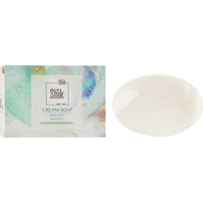 Твердое мыло Shik Зеленый чай и лотос 100 г (4820023361591) Винница - изображение 1