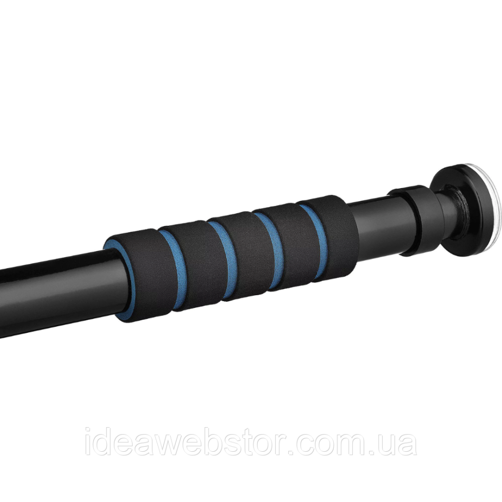 Турнік розсувний GYMTEK 63-100см чорно-синій Київ - фото 3