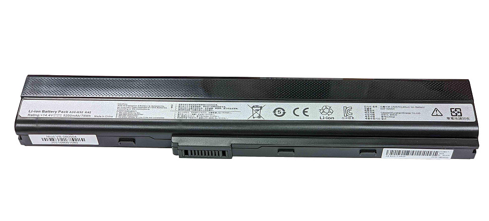 Аккумулятор для ноутбука Asus A42-K52 K52 14.4V Black 5200mAh OEM Вінниця - фото 1