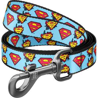 Поводок для собак WAUDOG Nylon "Супермэн" L Ш 25 мм (0125-2005) Винница