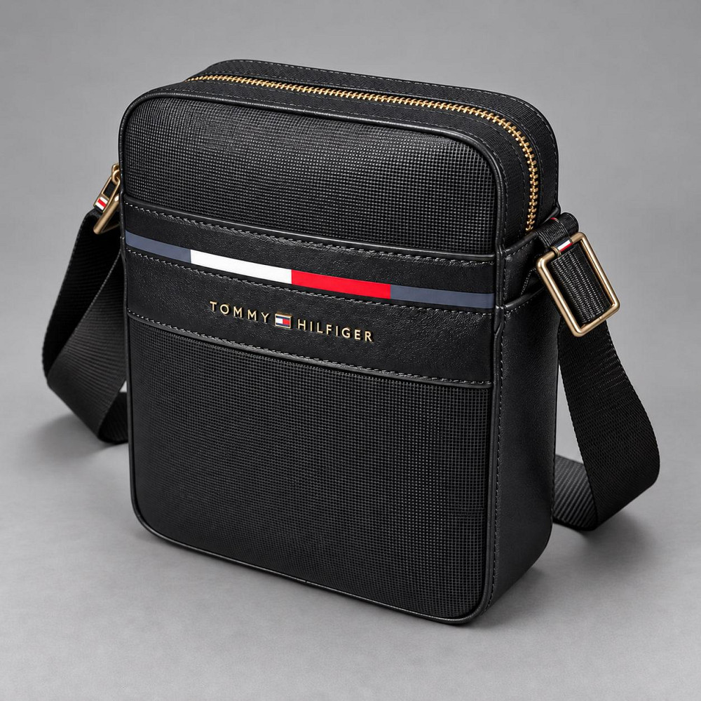 Мужская сумка через плечо Tommy Hilfiger (24017) Киев - изображение 8
