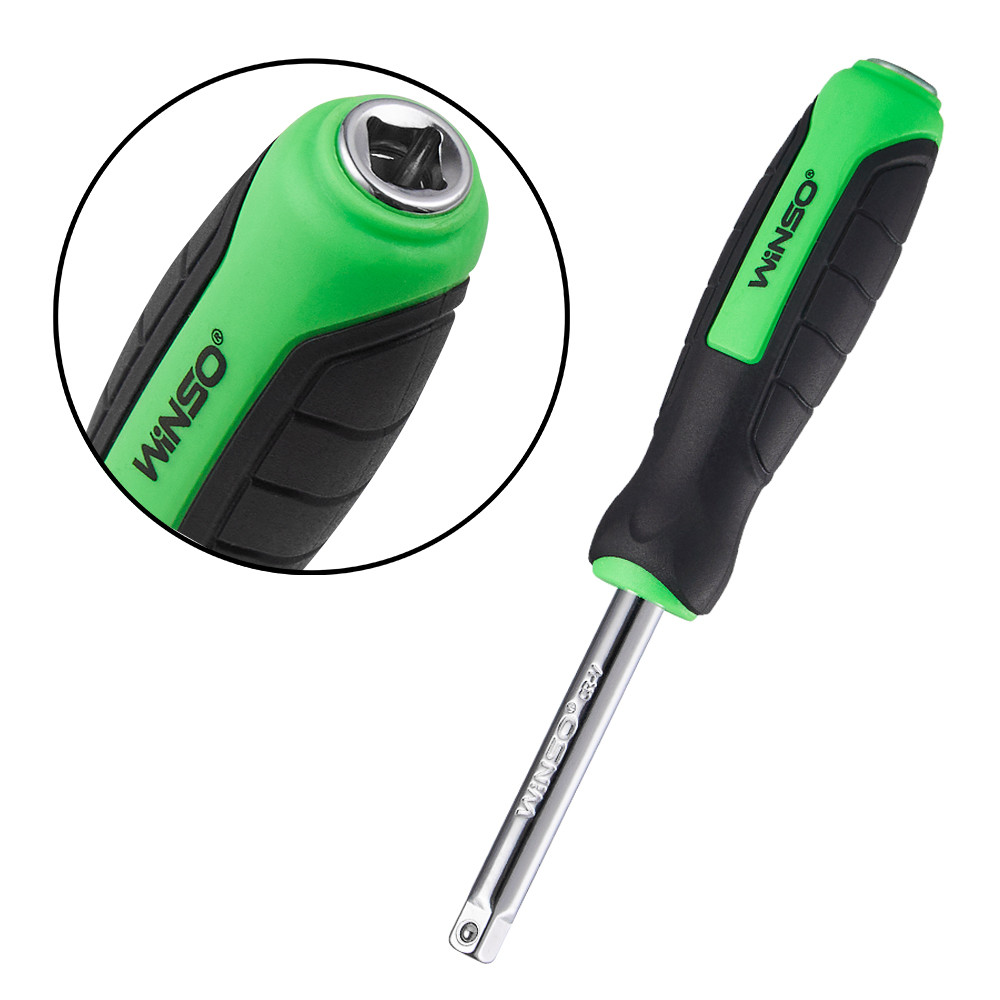 Професійний набір інструментів в кейсі Winso Pro 1/2", 1/4", 3/8" 72T, CR-V, 219од. Львів - фото 9