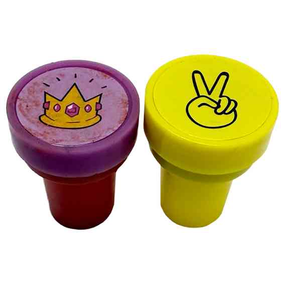 Дитячі пачатки-штампи 2 в 1 CN979, 2 штуки Вінниця