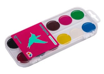 Фарби акварельні "Гамма Нововолинськ" "Захоплення" 12кол. 200106, шт Київ - фото 1