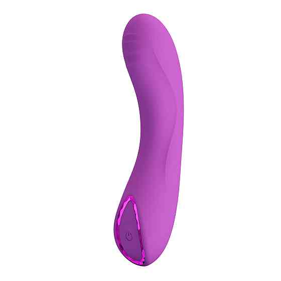 Вибратор для точки G Pretty Love Dj Dick фиолетовый, 12.7 х 2.7 см Sex Aura Киев