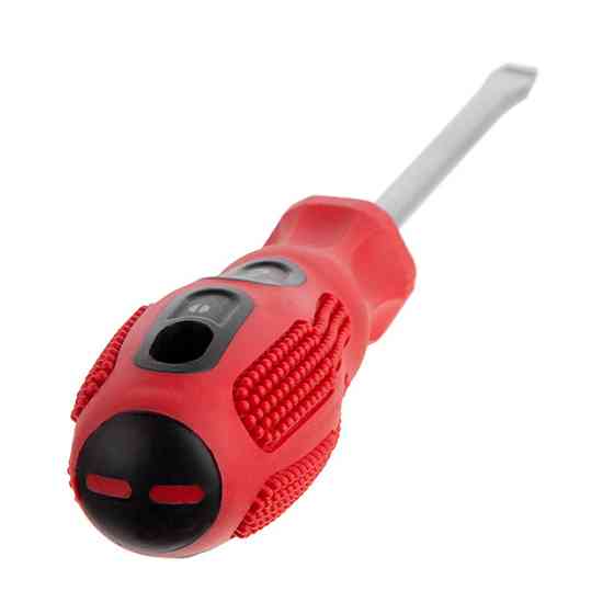 Отвертка шлицевая, SL6×125 мм, Cr-V INTERTOOL VT-3114 Киев