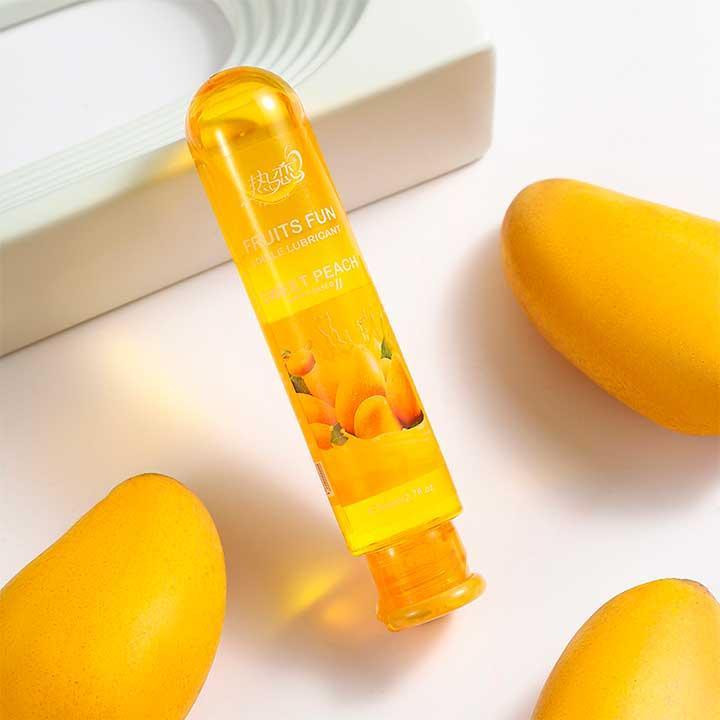 Їстівний лубрикант FRUITS FUN 80 мл - Манго — Інтимне мастило Вінниця - фото 1