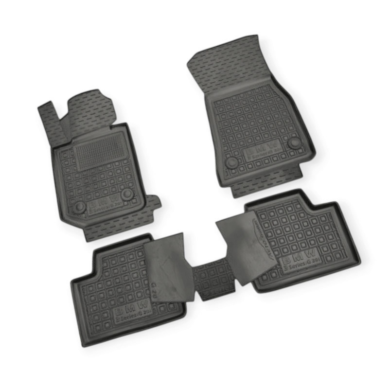 Килимки BMW 3 g20 mod 2019-> борт 2,5 см, з перемичкою салону Мукачево - фото 1