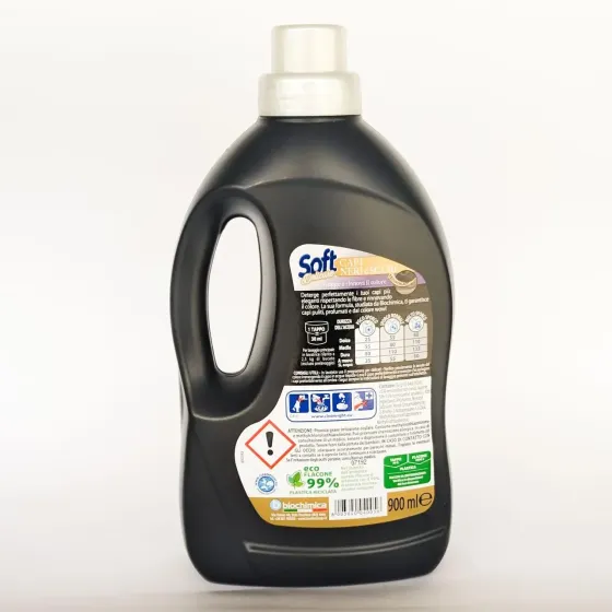 Гель для стирки черных и темных вещей Soft capi neri e scuri 900ml Львов