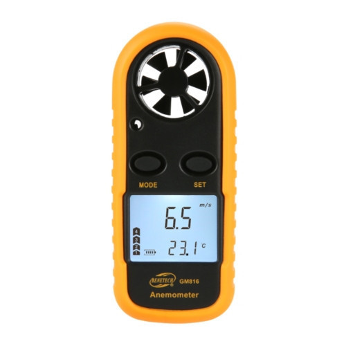 Цифровий анемометр 0,1-30 м/с, -10-45 °C BENETECH GM816 Одеса - фото 1