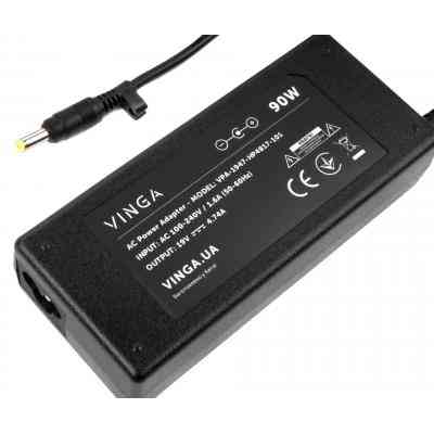 Блок питания к ноутбуку Vinga HP 90W 19V 4.74A 4.8*1.7 (VPA-1947-HP4817-101) Винница