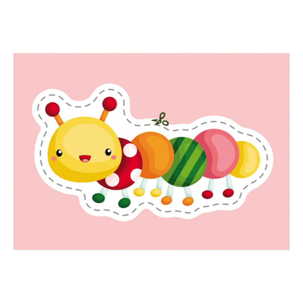 Вирізалки для найменших. Різнокольорові комахи КЕНГУРУ 1376001 від 3 років Вінниця - фото 5