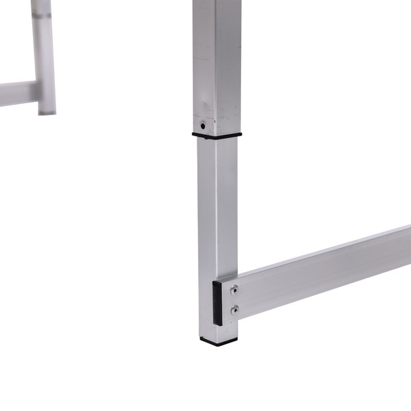 Розкладний стіл + 4 стільці кемпінговий набір для пікніка, риболовлі, відпочинку, туризму Білий JY-12061W Коломия - фото 8