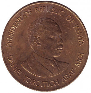Монета 10 центів. 1977,80 рік, Кенія. (АР) Полтава - фото 1