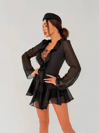 Платье-комбез женское из шифона и софта - идеальный вариант Одесса