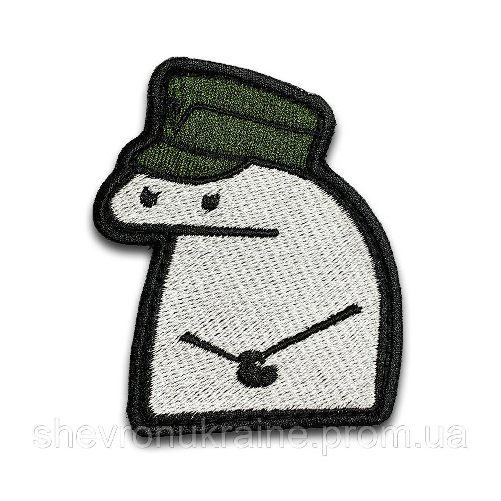 Шеврон Флорк солдат ЗСУ (Форма контурна. На липучці) Розмір 8x6.5см Київ - фото 8