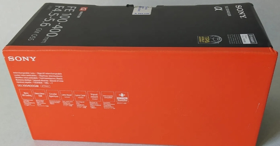 Объектив: Sony SEL100400GM 100-400mm.F/4.5 -5.6 GM OSS FE. Харьков - изображение 3