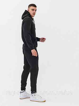 Костюм худі та штани Ray Basic чоловічий утеплений чорний (U0801М-Black) Київ