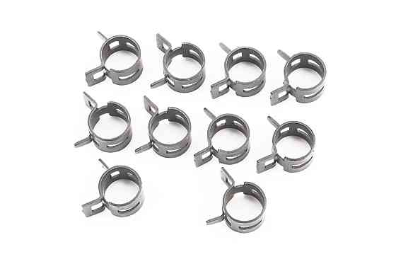 Хомут пружинний 12мм чорний, к-кт 10шт Київ