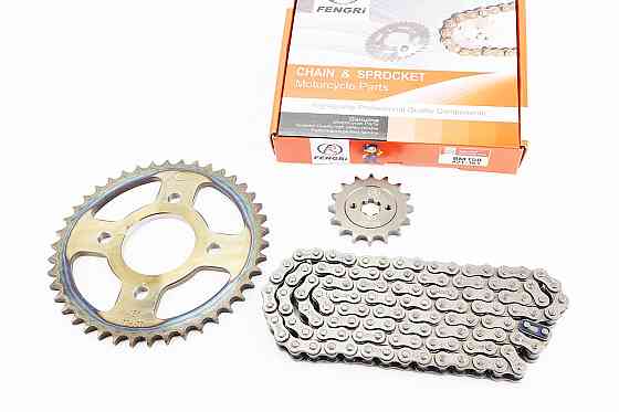 BOXER BM/BMX 150cc Зірки, ланцюг к-кт - 428H-122L+42T+16T "гартована" Бершадь