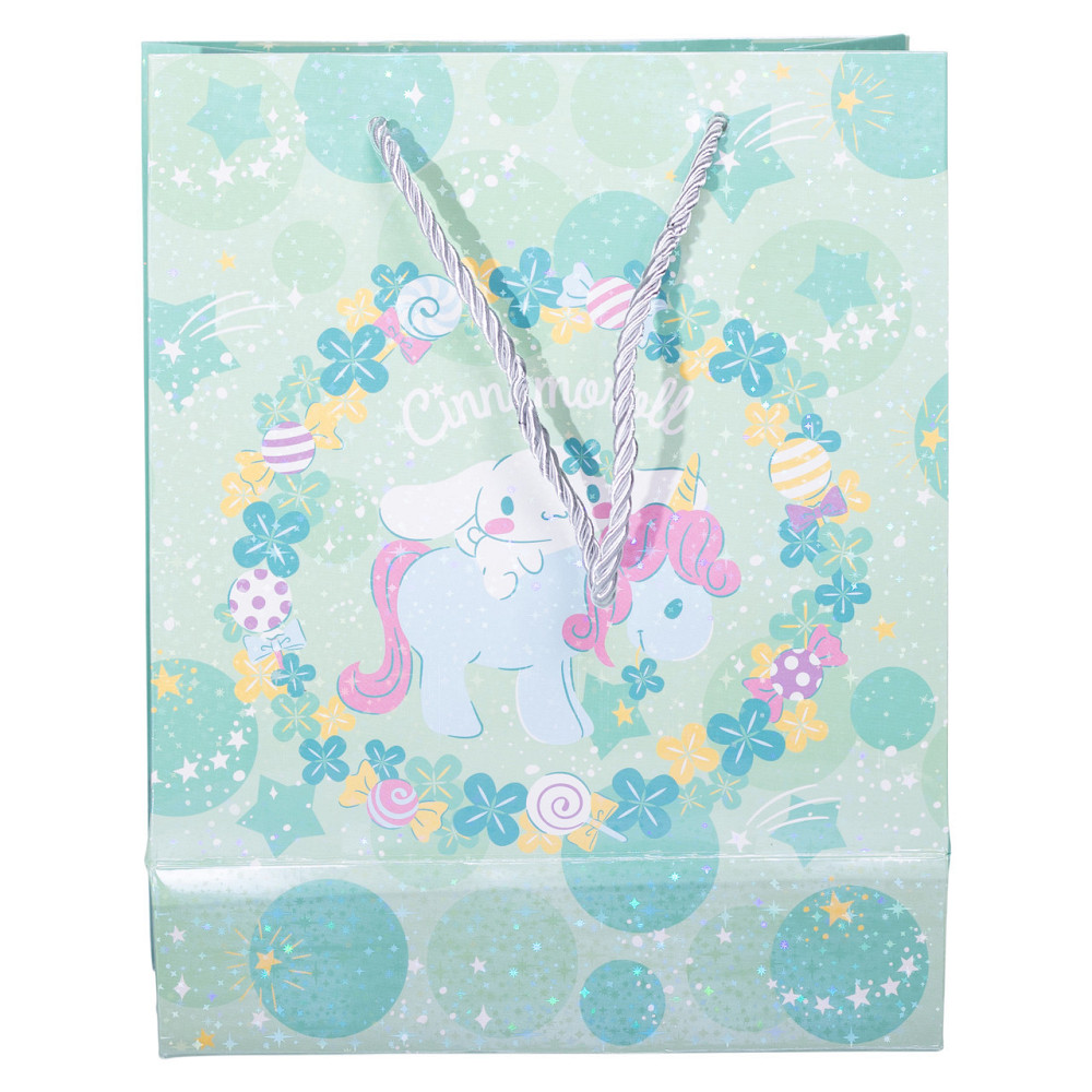 Набір подарункових пакетів з паперу 12 (шт.) Cinnamoroll 19×9.5×24.5 (см) М'ятний HP-10359-11M Київ - фото 6