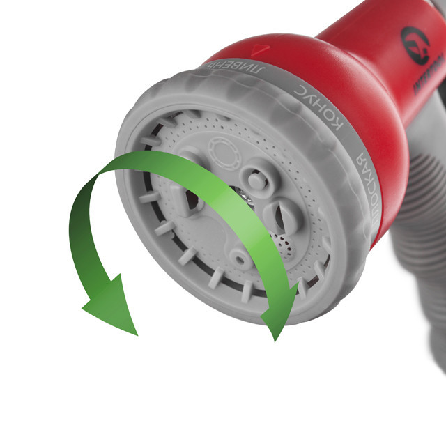 Пістолет-розпилювач для поливу, 8 режимів, матеріали: ABS, PP, TPR INTERTOOL GE-0001 Київ - фото 3