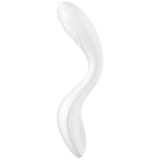 Вібратор із перлинною стимуляцією точки G Satisfyer Rrrolling Pleasure White Sex Aura Київ