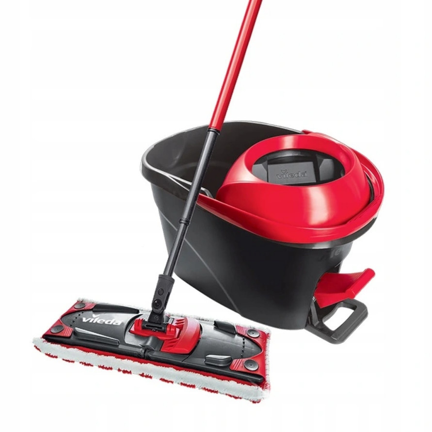 Набір для прибирання Відро 15 літрів та плоска швабра 34 см Vileda "Ultramax TURBO" (163425) Нововолинськ - фото 3