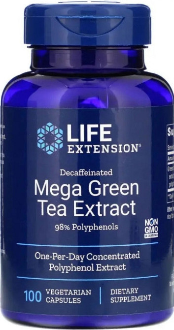 Зелений чай екстракт Life Extension Green Tea  100 кап. Київ - фото 1
