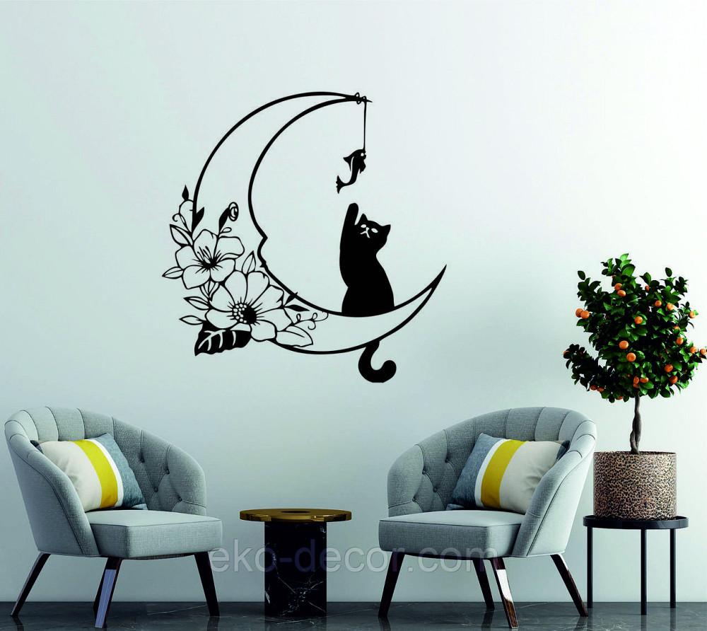 Декоративное настенное 3D Панно «Котёнок» Декор на стену с объемом Киев - изображение 1