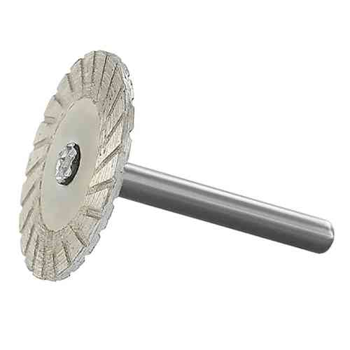 Диск алмазний 40мм для різання каменю плитки граніту, хвостовик 6мм Вінниця